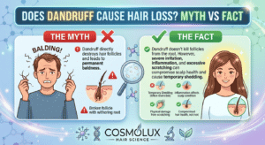 Dandruff Cause Hair Loss