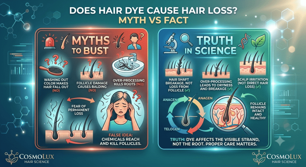 Hair Dye Cause Hair Loss