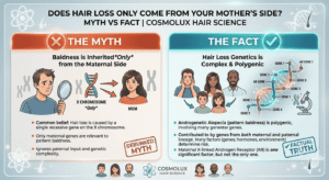 Hair Loss Only Come from Your Mother’s Side