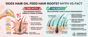 Hair Oil Feed Hair Roots