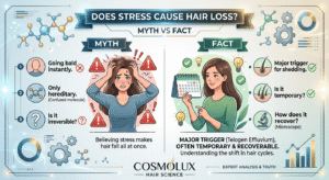 Stress Cause Hair Loss