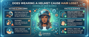 Wearing a Helmet Cause Hair Loss